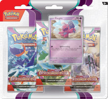 Rozwój w Paldei 3-pak blister – Pokémon Szkarłat i Fiolet (niemiecki)