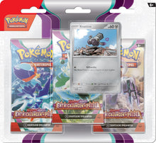 Rozwój w Paldei 3-pak blister – Pokémon Szkarłat i Fiolet (niemiecki)