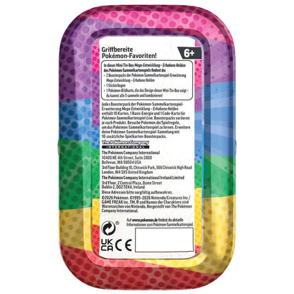 Erhabene Helden Mini-Tin-Box – Pokémon Mega-Entwicklung TCG