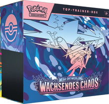 Wachsendes Chaos Top-Trainer-Box – Pokémon Mega-Entwicklung TCG (DE)