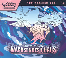 Wachsendes Chaos Top-Trainer-Box – Pokémon Mega-Entwicklung TCG (DE)