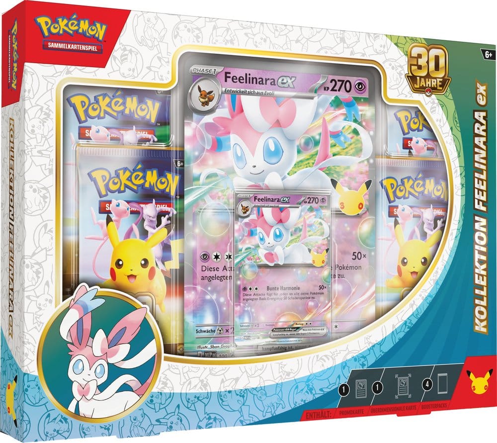 Feelinara-ex Jubiläums-Kollektion - Pokémon TCG 30 Jahre (Deutsch)