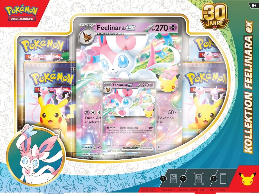 Feelinara-ex Jubiläums-Kollektion - Pokémon TCG 30 Jahre (Deutsch)