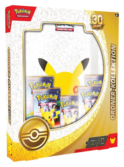 Ordner-Kollektion Pokémon TCG 30 Jahre – Jubiläums-Ordner (Deutsch)