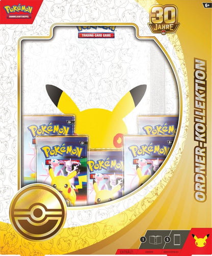 Ordner-Kollektion Pokémon TCG 30 Jahre – Jubiläums-Ordner (Deutsch)