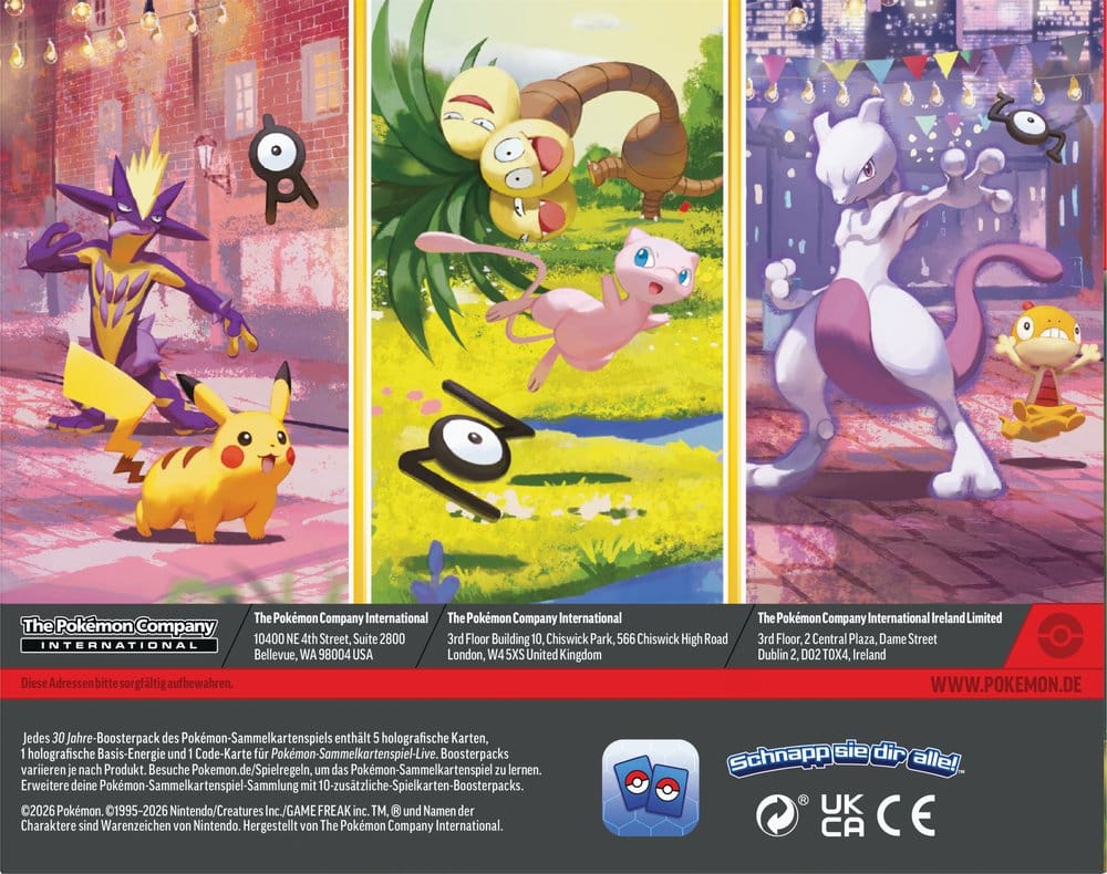 Mini-Tin Pokémon TCG 30 Jahre (Deutsch)