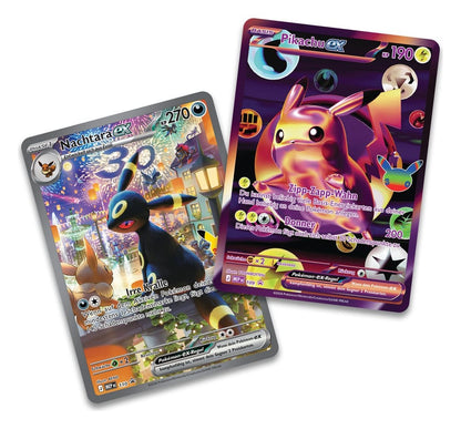 Ultra-Premium-Kollektion Pokémon TCG 30 Jahre – Nacht mit Pikachu-ex & Nachtara-ex (Deutsch)