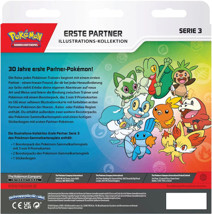 Pokémon TCG – Erste Partner Illustrations-Kollektion 3 – Deutsch