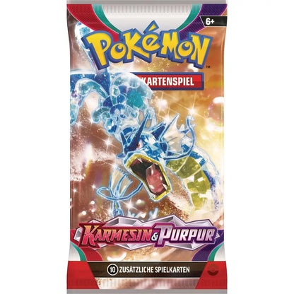 Karmesin & Purpur Boosterpack – Pokémon Karmesin & Purpur TCG (Deutsch)