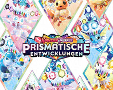 Prismatische Entwicklungen Mini-Tin-Box – Pokémon Karmesin & Purpur TCG (Deutsch)