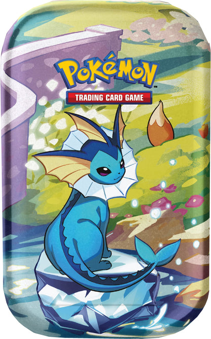 Prismatische Entwicklungen Mini-Tin-Box – Pokémon Karmesin & Purpur TCG (Deutsch)