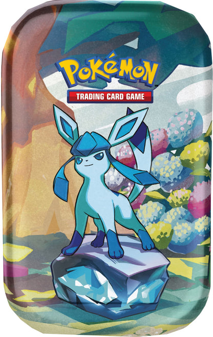 Prismatische Entwicklungen Mini-Tin-Box – Pokémon Karmesin & Purpur TCG (Deutsch)