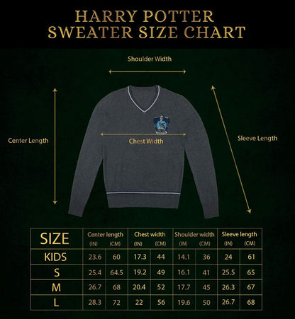 Ravenclaw knitted sweater – stylishly thought out &amp; magically comfortable