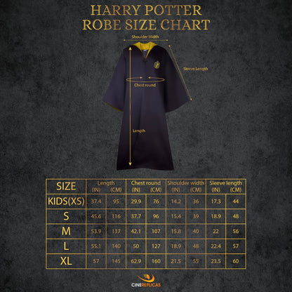 Szata czarodzieja Hufflepuff (Deluxe) – Lojalność ze stylem z Harry'ego Pottera