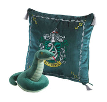 Slytherin cuddly pillow with plush figure – magic to lean on