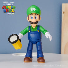 Luigi action figure from the Super Mario Bros. movie
