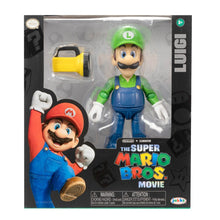 Luigi action figure from the Super Mario Bros. movie