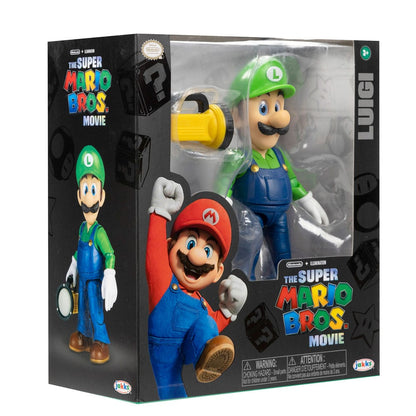 Luigi action figure from the Super Mario Bros. movie