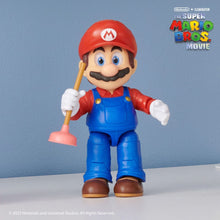 Mario action figure from the Super Mario Bros. movie