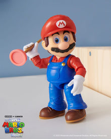 Mario action figure from the Super Mario Bros. movie
