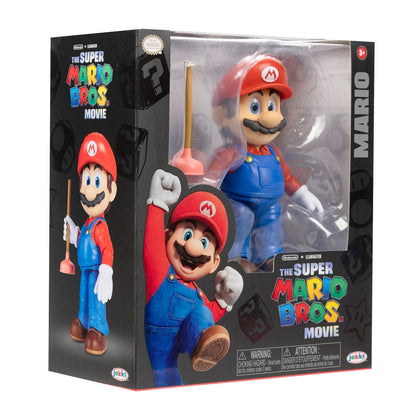Mario action figure from the Super Mario Bros. movie