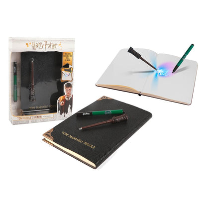 Harry Potter – Tom Riddles Tagebuch mit Zauberstab-UV-Lampe