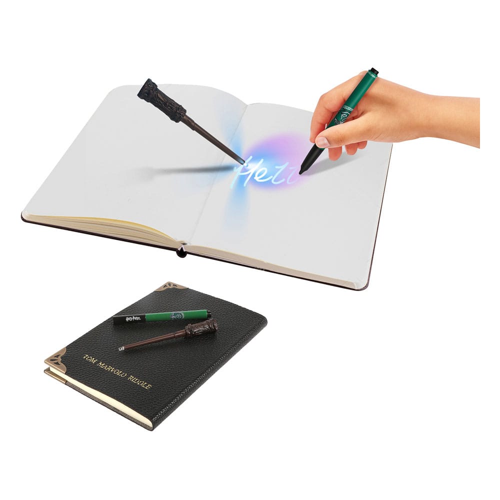 Harry Potter – Tom Riddles Tagebuch mit Zauberstab-UV-Lampe