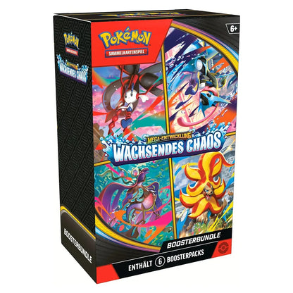 Wachsendes Chaos Boosterbundle – Pokémon Mega-Entwicklung TCG (DE)
