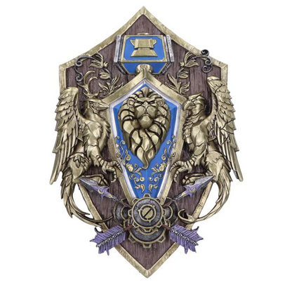 World of Warcraft Wandschmuck Allianz 30 cm