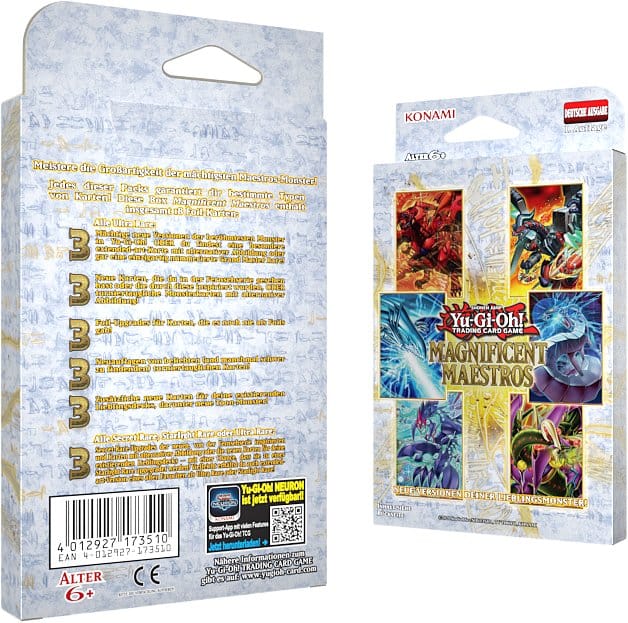 Yu-Gi-Oh! Magnificent Maestros Box (Deutsch) – 18 Karten