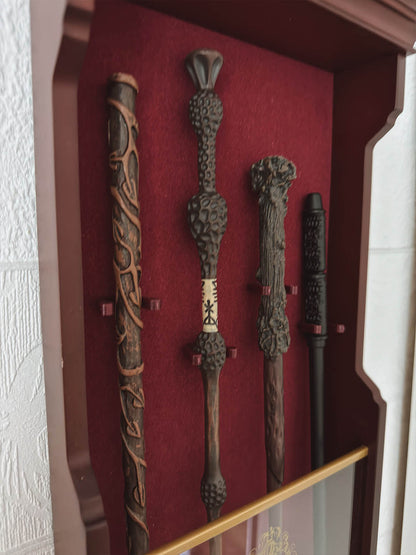 Wand wall mount – Elegant presentation for 4 wands