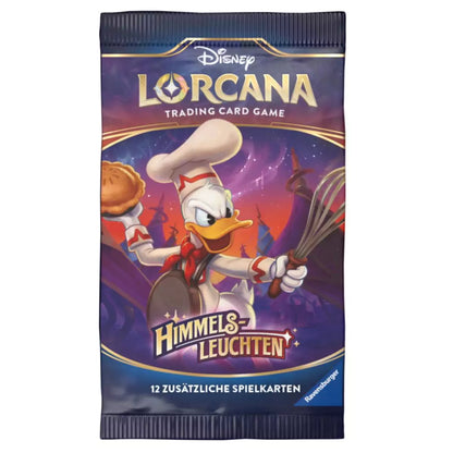 Himmelsleuchten Boosterpack – Disney Lorcana TCG (Deutsch)