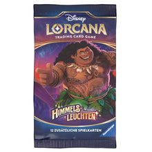 Himmelsleuchten Boosterpack – Disney Lorcana TCG (Deutsch)