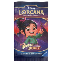 Himmelsleuchten Boosterpack – Disney Lorcana TCG (Deutsch)