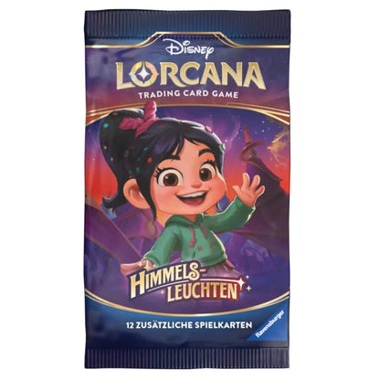 Himmelsleuchten Boosterpack – Disney Lorcana TCG (Deutsch)