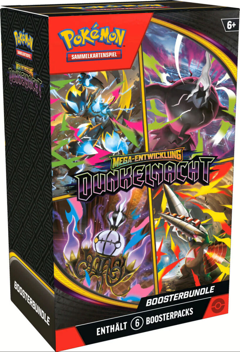 Pokémon TCG Mega-Entwicklung: Dunkelnacht Booster Bundle (DE)