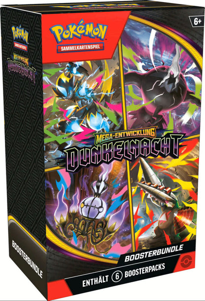 Pokémon TCG Mega-Entwicklung: Dunkelnacht Booster Bundle (DE)