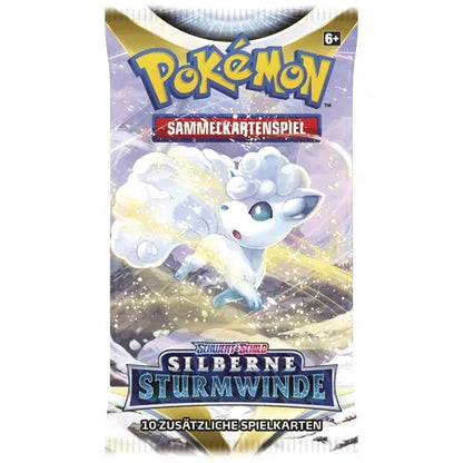 Boosterpack Silberne Sturmwinde – Pokémon TCG Schwert & Schild