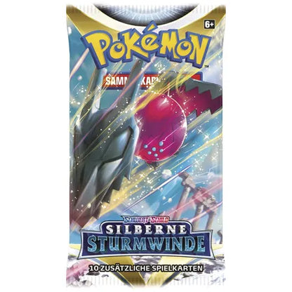 Boosterpack Silberne Sturmwinde – Pokémon TCG Schwert & Schild