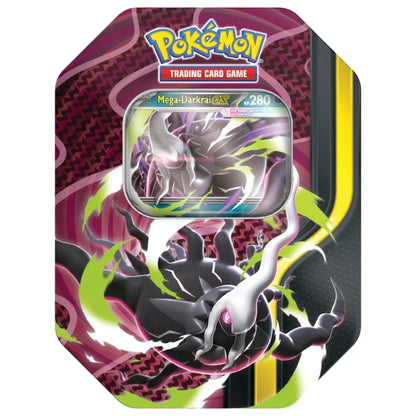 Mega-Darkrai-ex Tin-Box – Mega-Entwicklung Pokémon TCG (Deutsch)