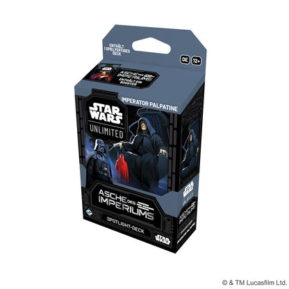 Star Wars: Unlimited – Popioły Imperium Decki wprowadzające – Luke i Palpatine (PL)