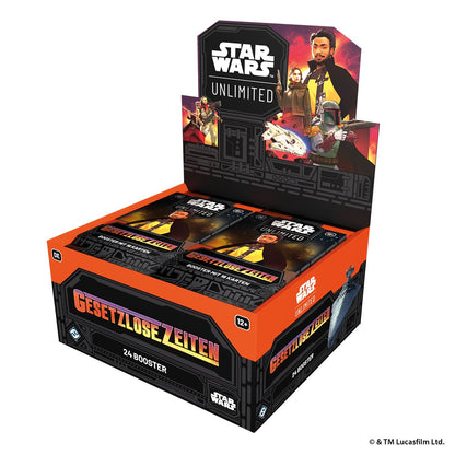 Star Wars: Unlimited – Gesetzlose Zeiten Booster Display (DE)