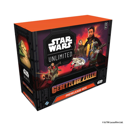 Star Wars: Unlimited – Gesetzlose Zeiten Prerelease Box (DE)