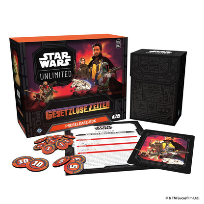 Star Wars: Unlimited – Gesetzlose Zeiten Prerelease Box (DE)