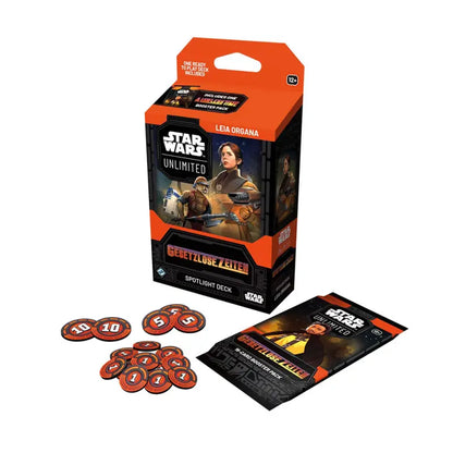 Star Wars: Unlimited – Gesetzlose Zeiten Spotlight Deck - Jabba and Leia (DE)