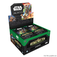 Booster-Display Star Wars: Unlimited – Heimatwelten (Deutsch)