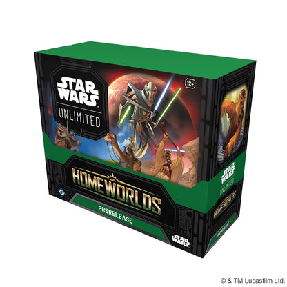 Prerelease Box Homeworlds – Star Wars: Unlimited (Englisch)