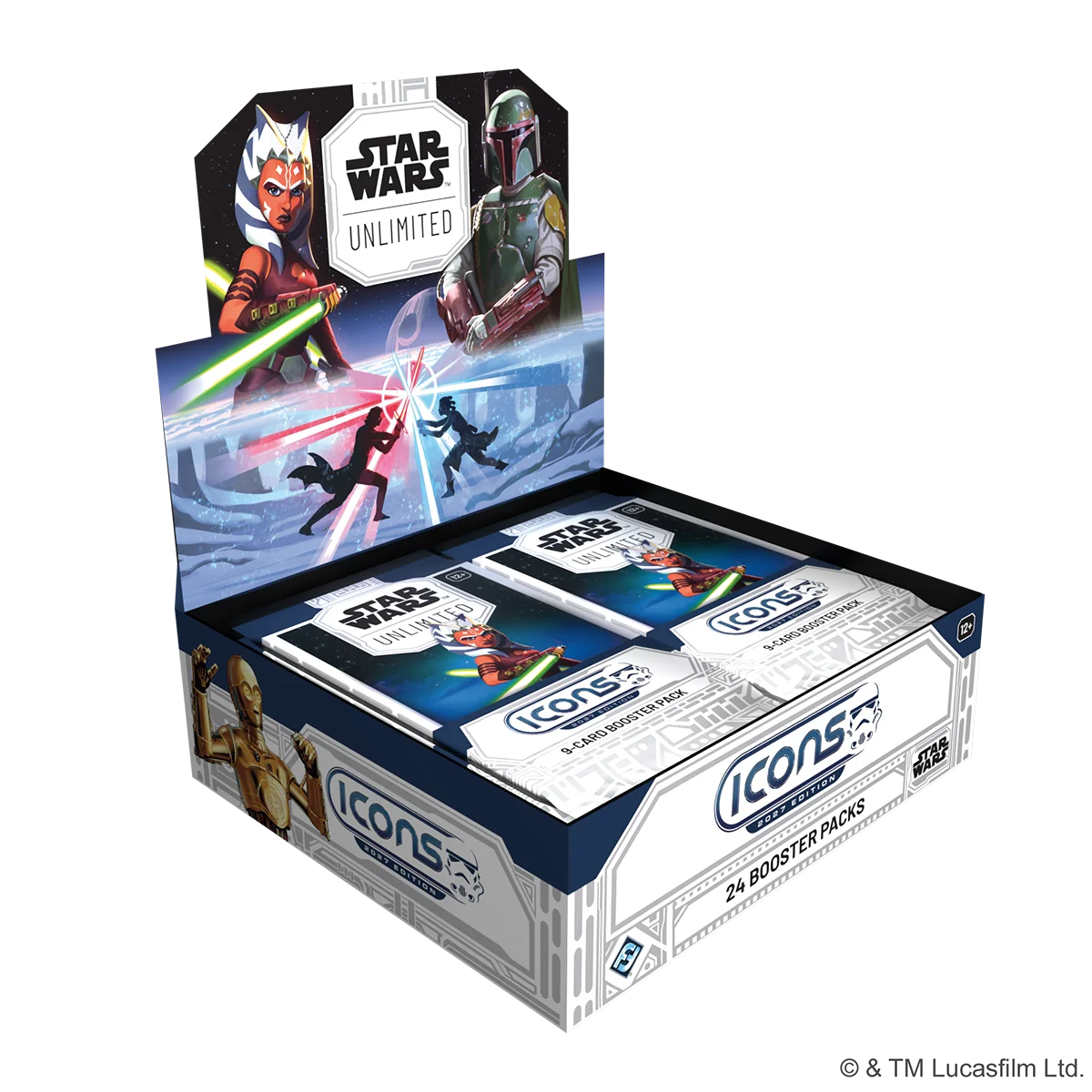 Booster-Display Star Wars: Unlimited – Icons 2027 Edition (Englisch)