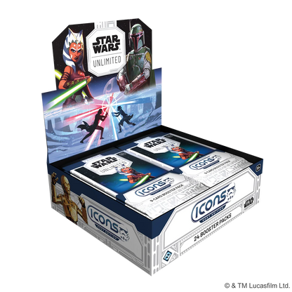 Booster-Display Star Wars: Unlimited – Icons 2027 Edition (Englisch)