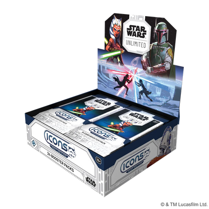 Booster-Display Star Wars: Unlimited – Icons 2027 Edition (Englisch)